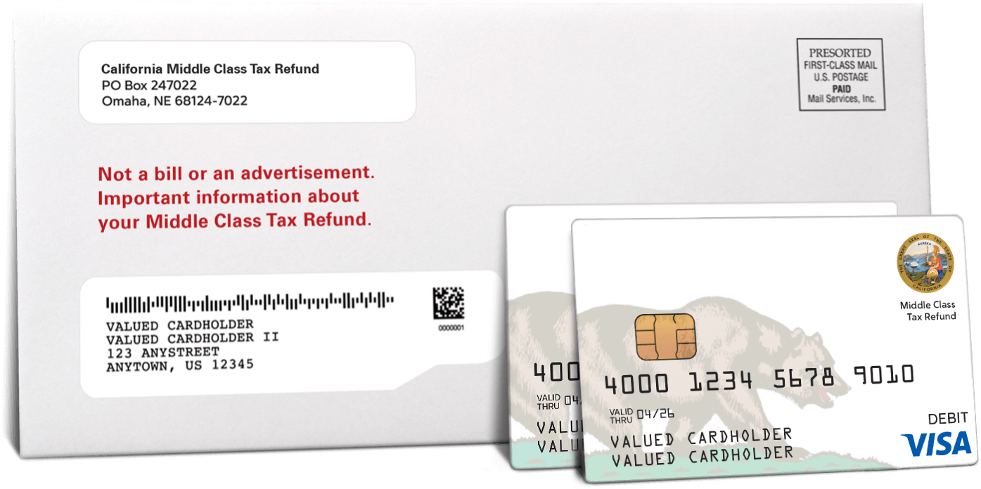 CA IRS thông báo "Middle Class Tax Refund" 0 bị thuế Bepviet